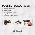 Pistola de Água Sem Fio - Limpador de Alta Pressão