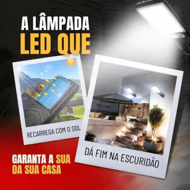 Super Refletor Solar Com Sensor Automático [Compre 1 Leve 3]