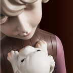 Busto Decorativo Lili Dog Estatueta