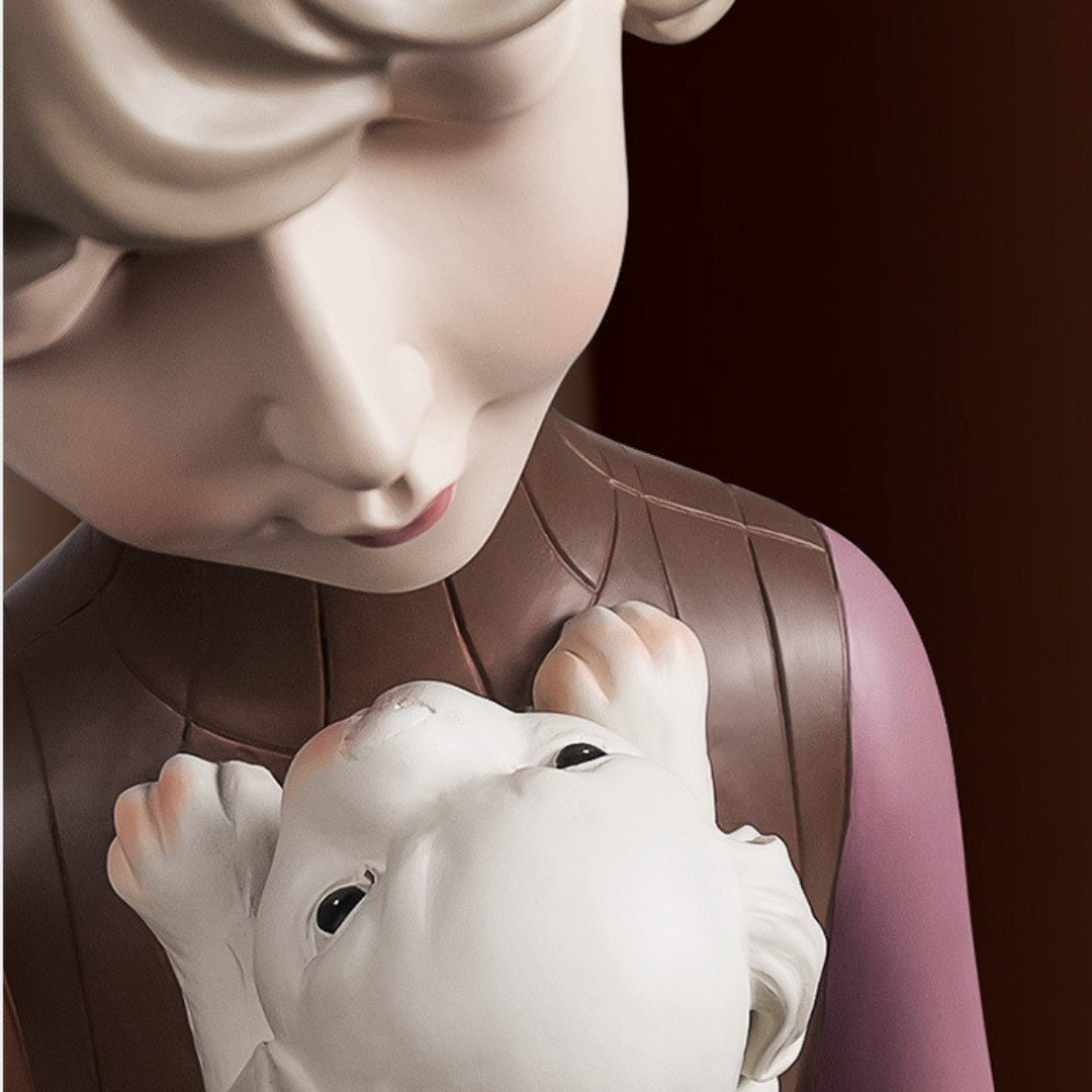 Busto Decorativo Lili Dog Estatueta
