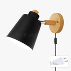 Arandela de Parede Wooden Com Interruptor