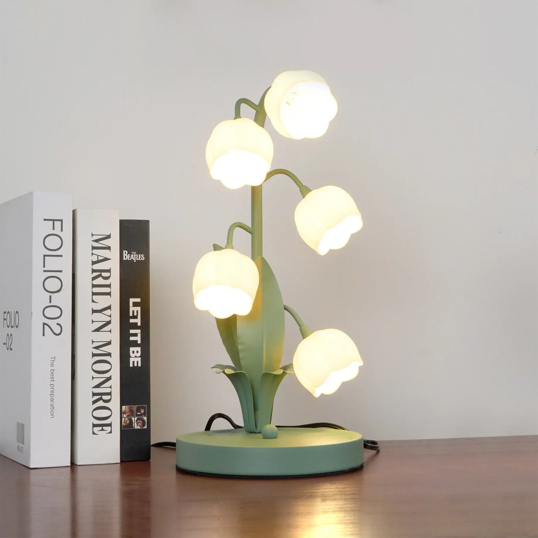 Luminária de Mesa Bell Orchid