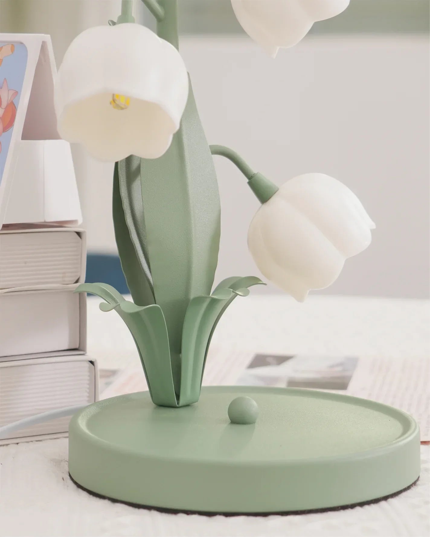 Luminária de Mesa Bell Orchid