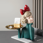 Busto Decorativo Lili Tray Estatueta