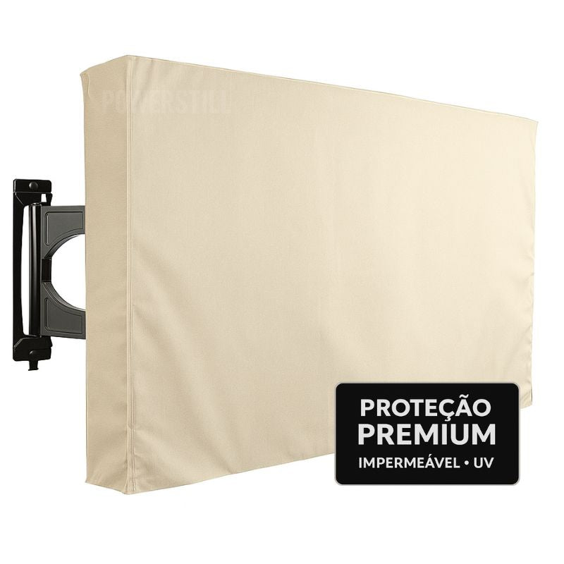 Capa Impermeável para TV com Proteção Contra Chuva e Poeira