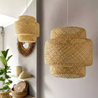 Luminária Pendente Bambu Nature Nest
