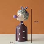 Busto Decorativo Lili Ball Estatueta