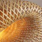 Luminária Pendente Bambu Organic Loom
