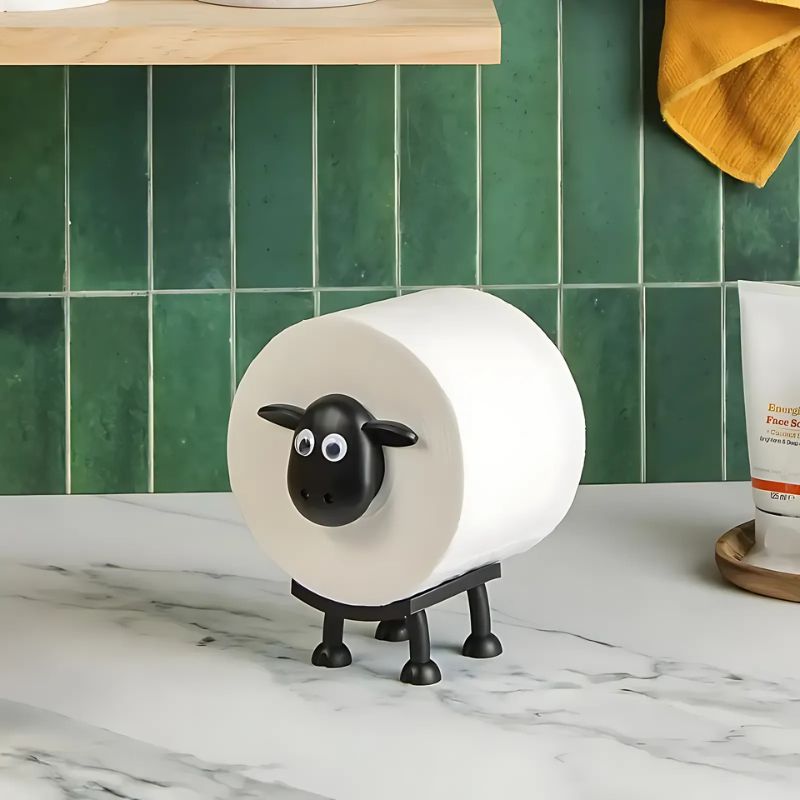 Porta Papel Higiênico de Ovelha