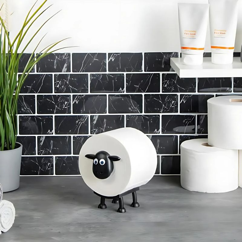 Porta Papel Higiênico de Ovelha