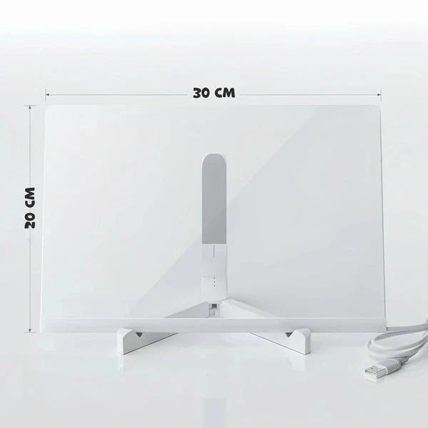 Quadro Mágico para Desenhar com Luz LED Infantil LuzPad