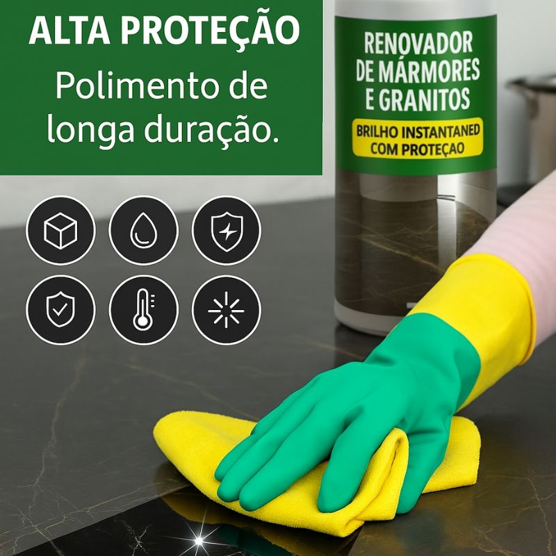 Renovador e Revitalizador de Mármores, Granitos e Porcelanatos [Compre 1 Leve 2]