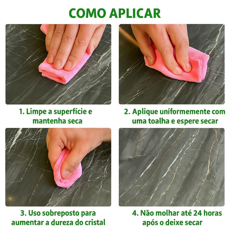 Renovador e Revitalizador de Mármores, Granitos e Porcelanatos [Compre 1 Leve 2]