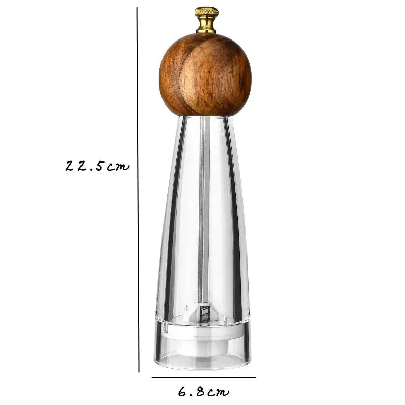 Moedor Manual de Sal e Pimenta em Cerâmica para Cozinha