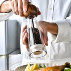 Moedor Manual de Sal e Pimenta em Cerâmica para Cozinha