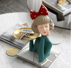 Busto Decorativo Lili Tray Estatueta