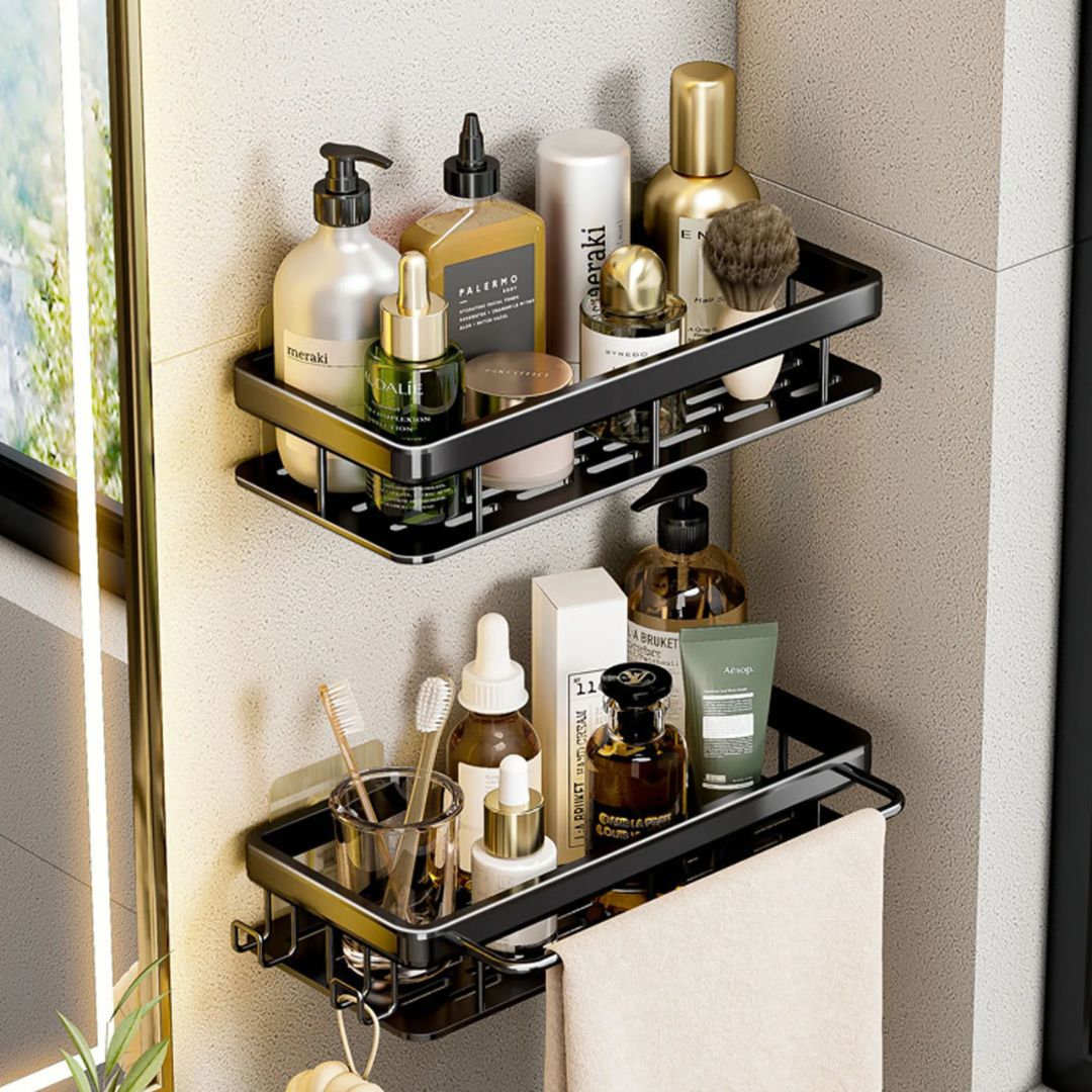 Suporte de Utensílios de Parede Multiuso Sem Perfuração