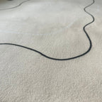 Tapete Orgânico Lux Comfort Abstrato Para Sala