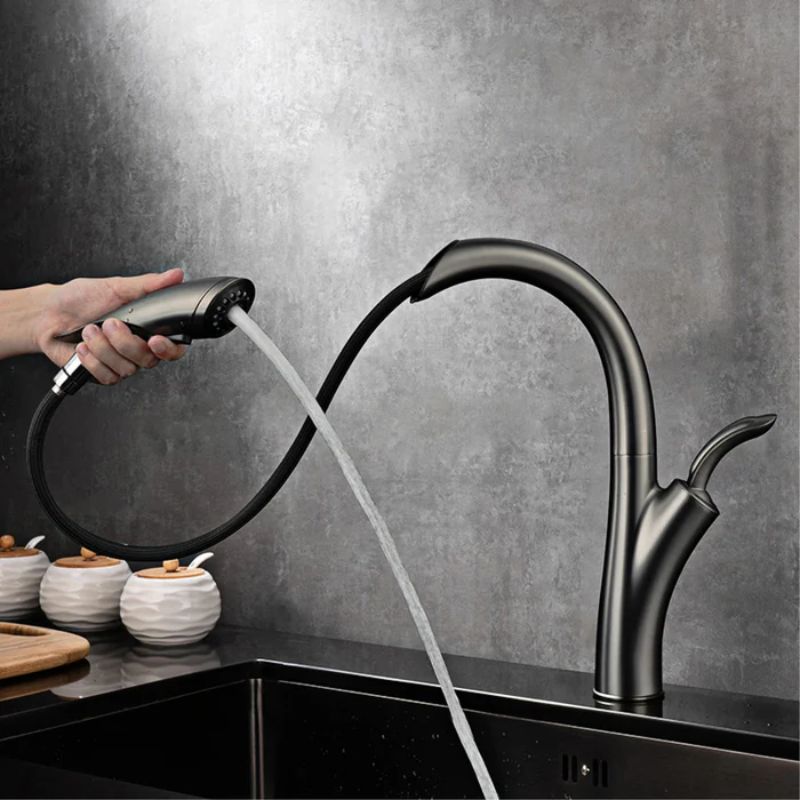 Torneira Gourmet para Cozinha Monocomando 2 Modos de Água Extensível