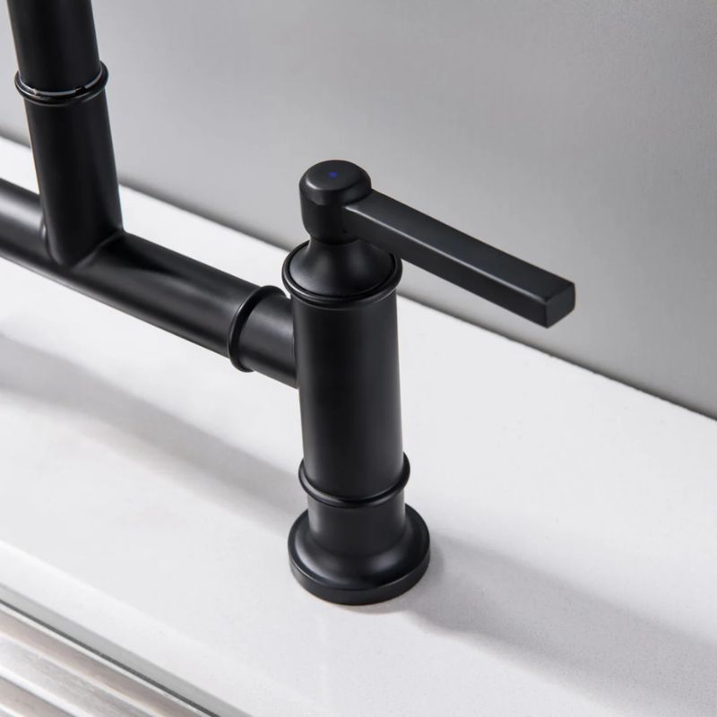 Torneira para Cozinha Duplo Comando com Ducha Lateral Prestige