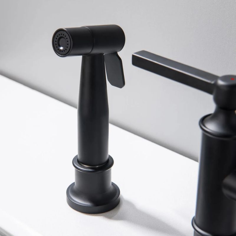 Torneira para Cozinha Duplo Comando com Ducha Lateral Prestige