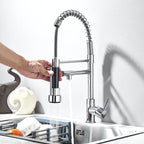 Torneira para Cozinha Gourmet Bico Duplo 360°