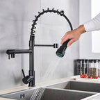 Torneira para Cozinha Gourmet Bico Duplo 360°