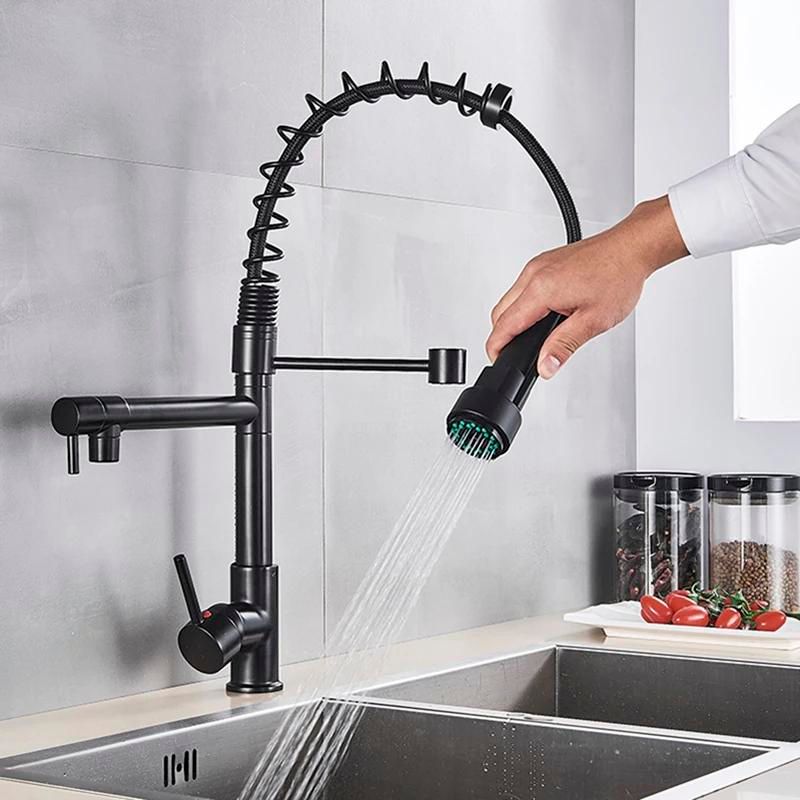 Torneira para Cozinha Gourmet Bico Duplo 360°