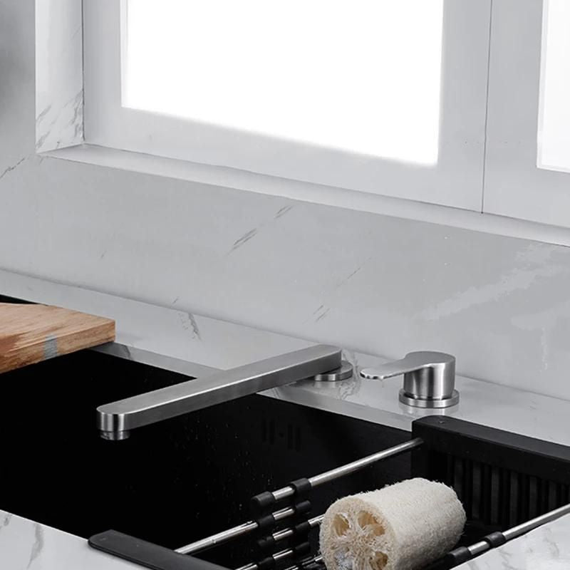 Torneira para Cozinha Invisível Cromada 360° Sible