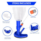 Aspirador A Vácuo Para Piscina Prático E Econômico