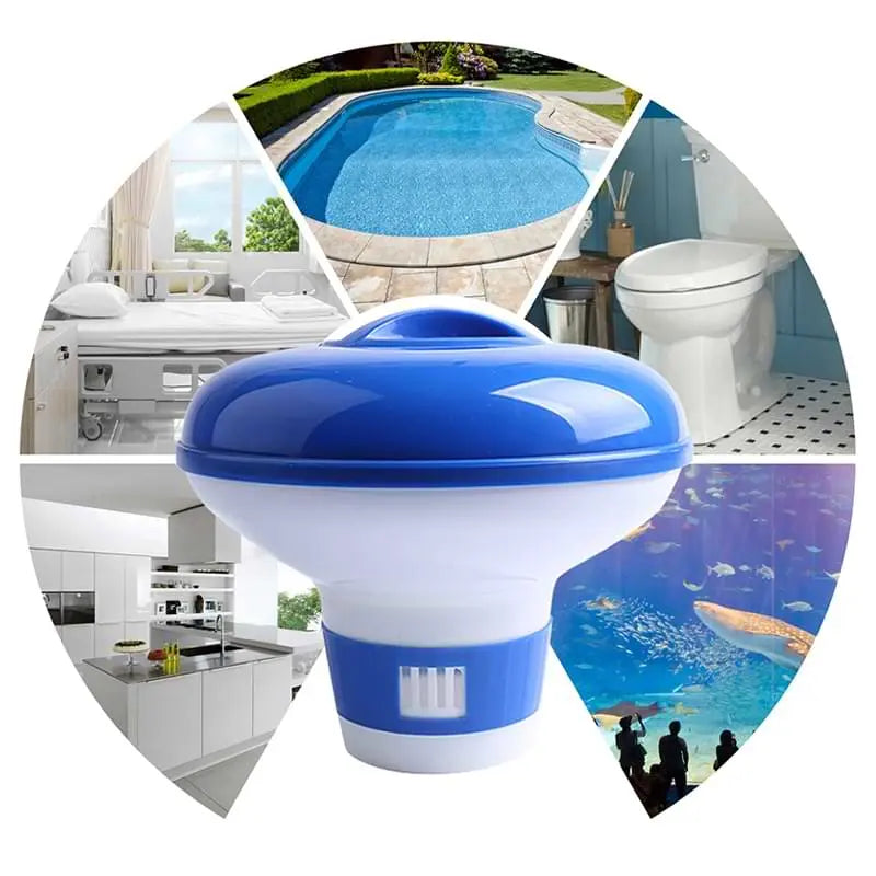 Dispensador Flutuante de Cloro para Piscinas Pool Clean