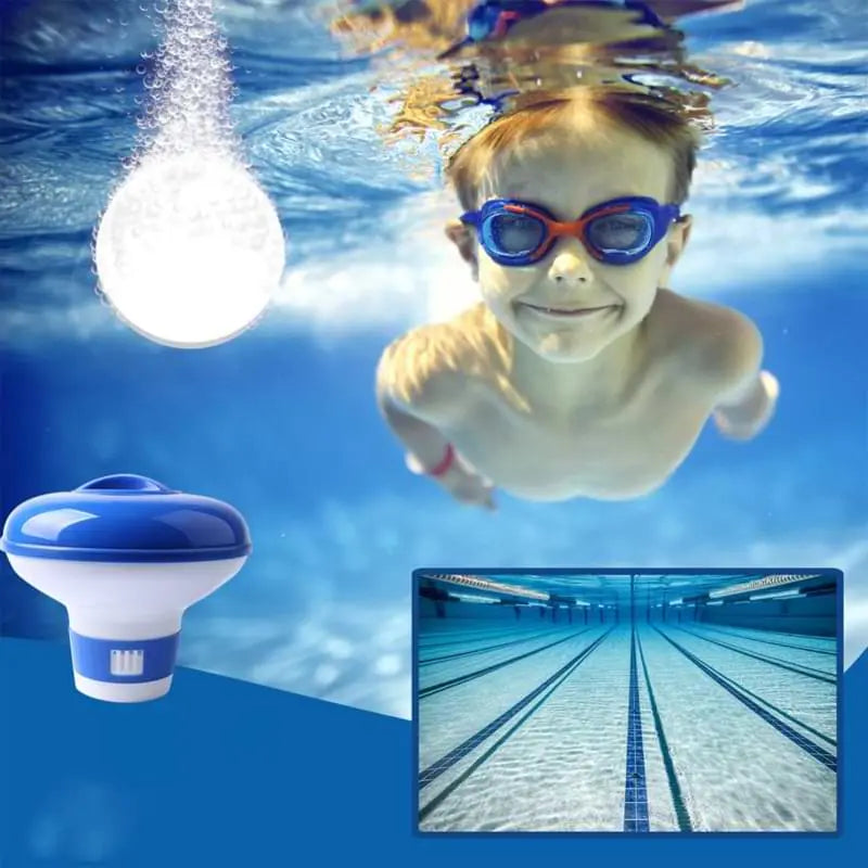 Dispensador Flutuante de Cloro para Piscinas Pool Clean