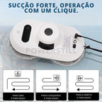 Robô Limpador de Vidros Automático com Controle Remoto